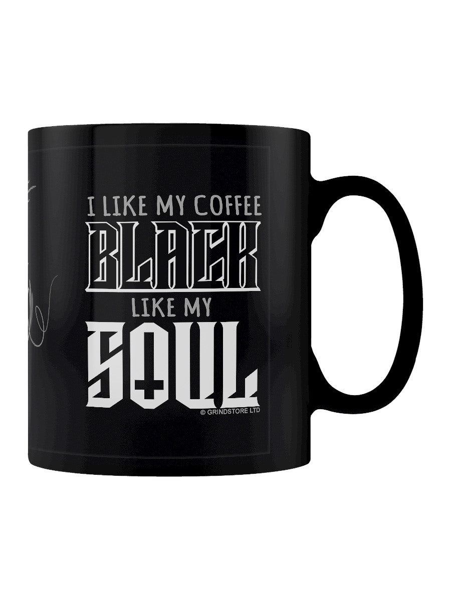 I Like My Coffee Black Mug - Kate's Clothing