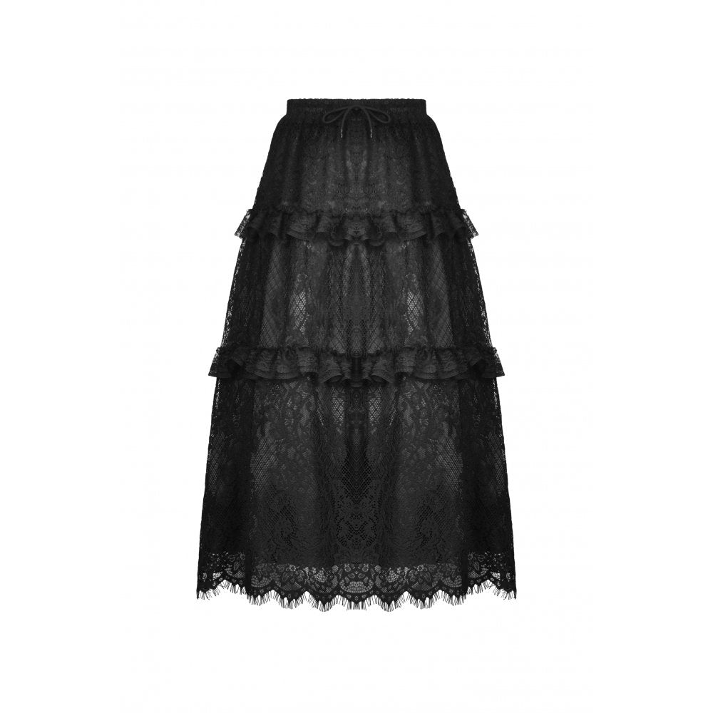 Dark In Love Delilah Maxi Skirt - Kate's Clothing