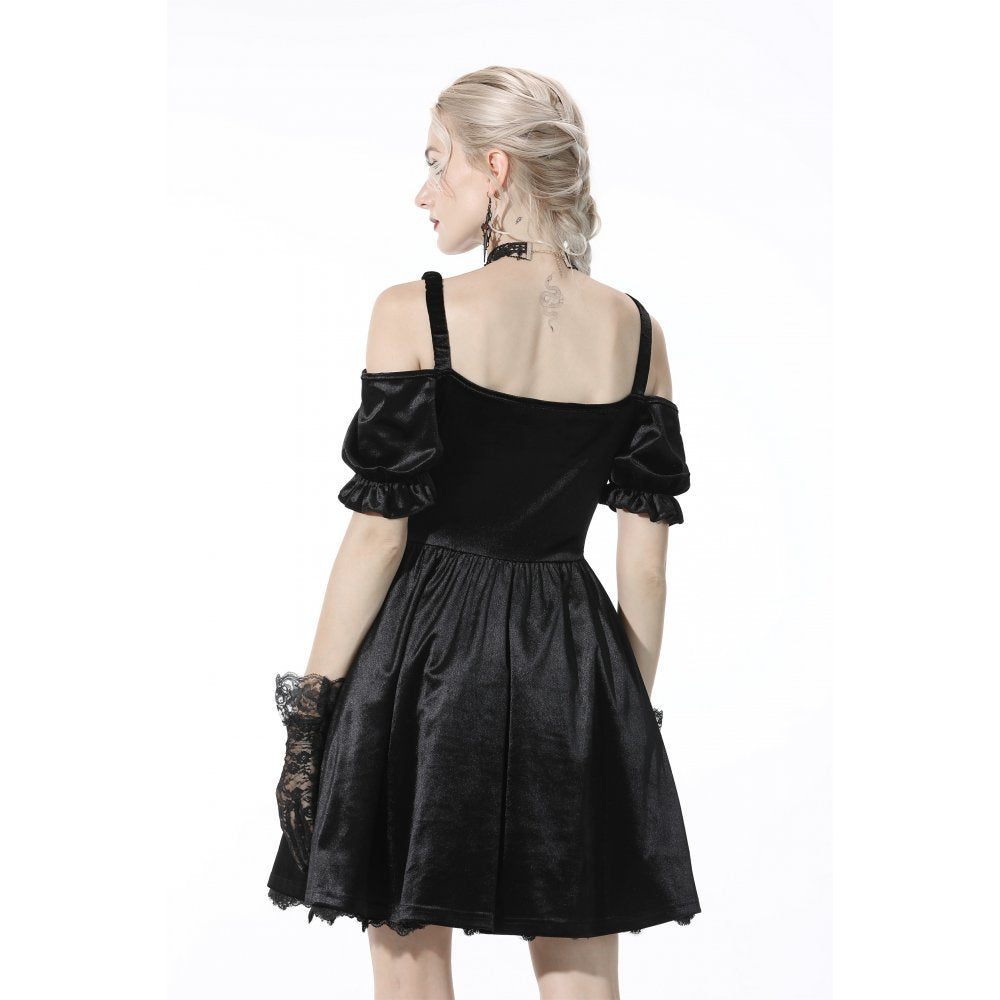 Dark In Love Viviana Party Dress Black - Kate's Clothing