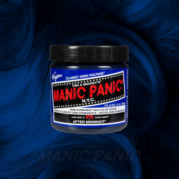 Manic Panic Classic Cream Hair Colour - After Midnight Blue - Kate's Clothing