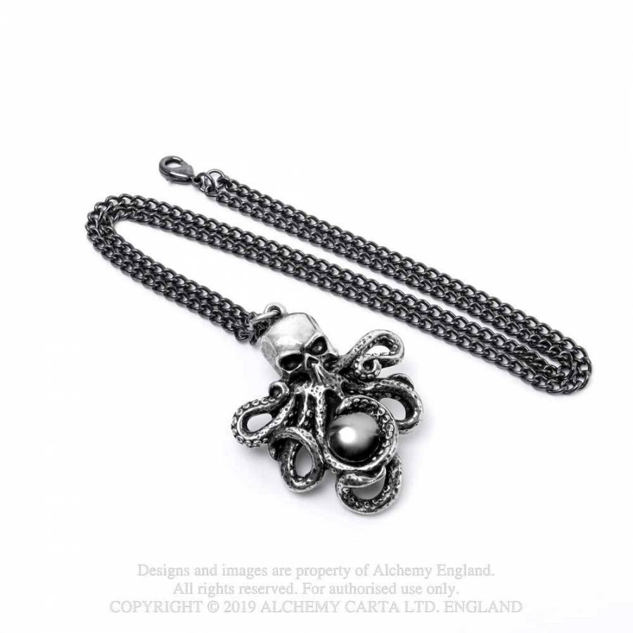 Alchemy Gothic Mammon Of The Deep Pendant necklace- Kate's Clothing