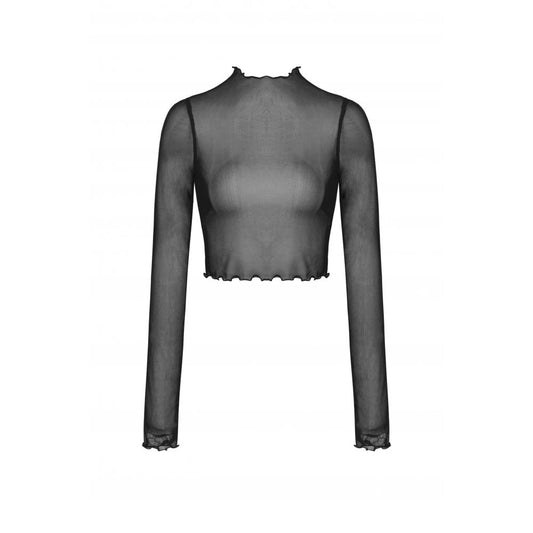 Barbarella mesh top slightly cropped versatile by Dark In Love