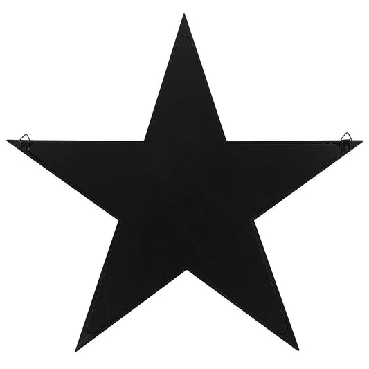 Gothic Gifts Black Framed Pentagram Mirror - Kate's Clothing