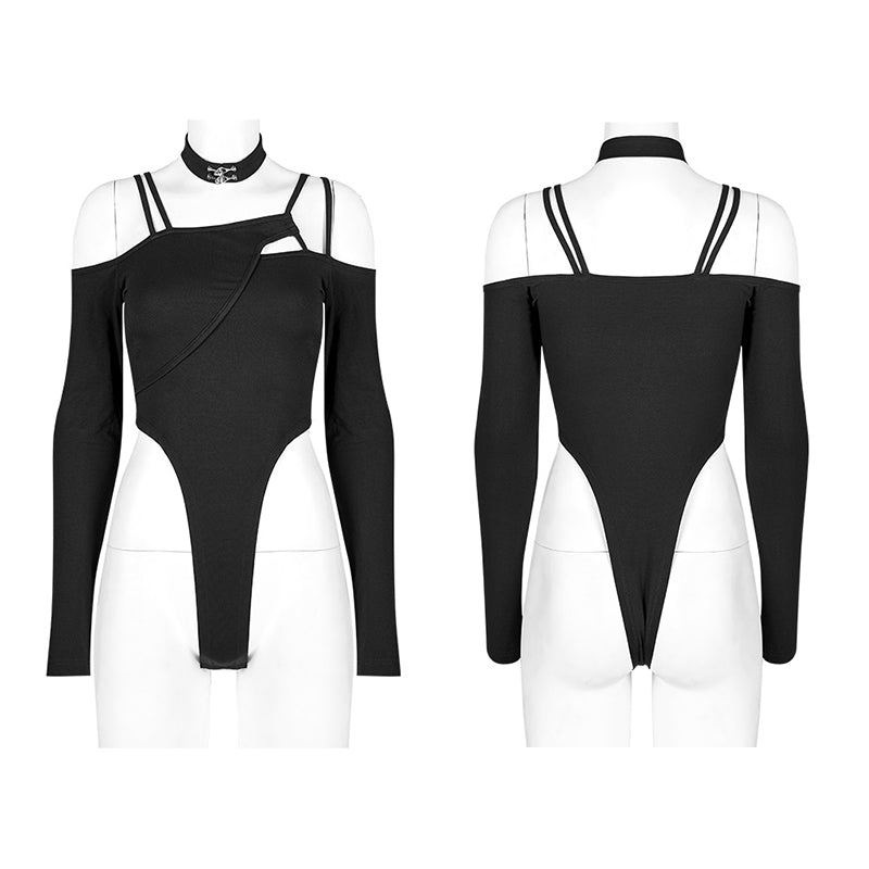 Punk Rave Flora Bodysuit - Kate's Clothing