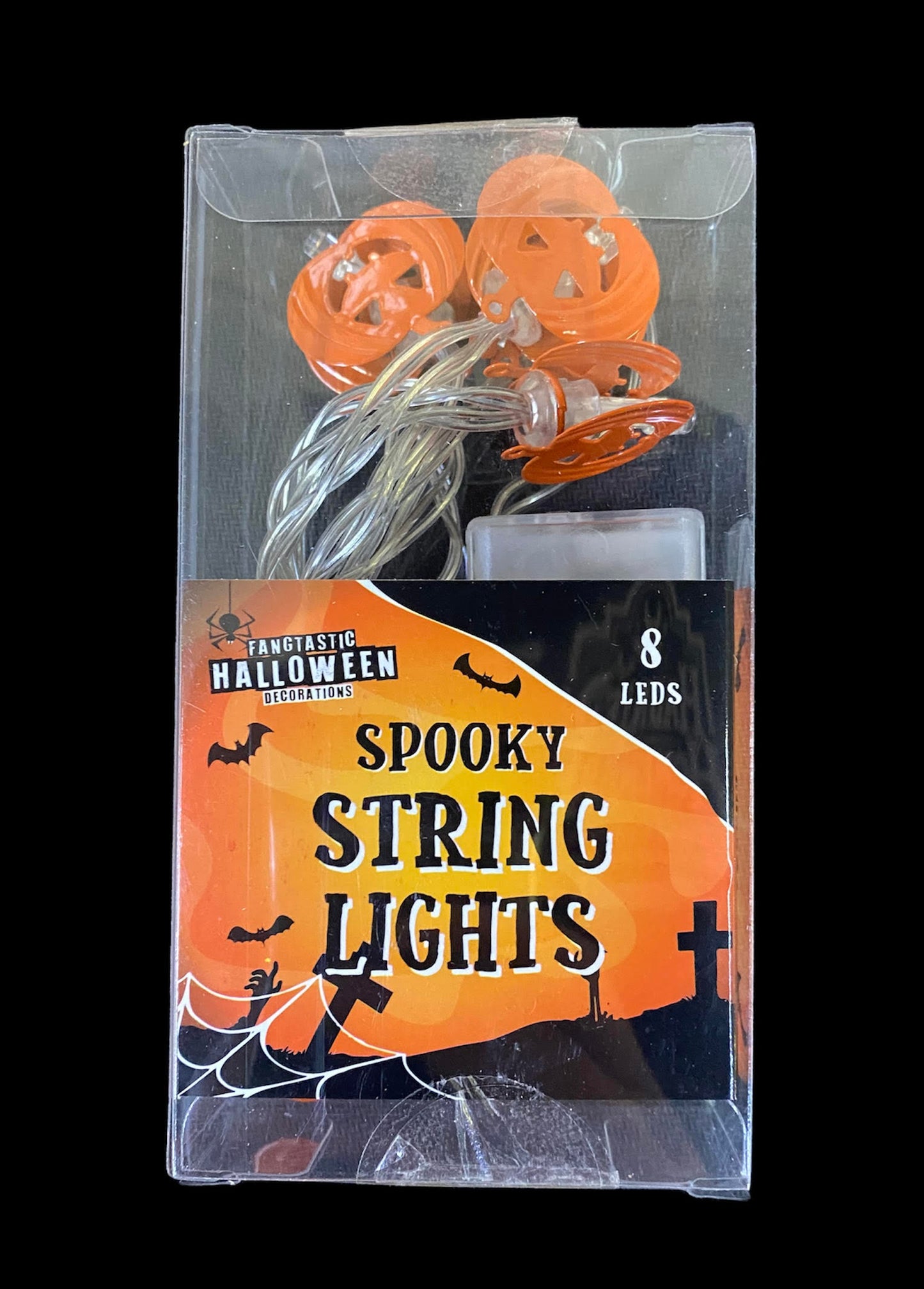 Gothic Gifts Pumpkin String Lights - Kate's Clothing
