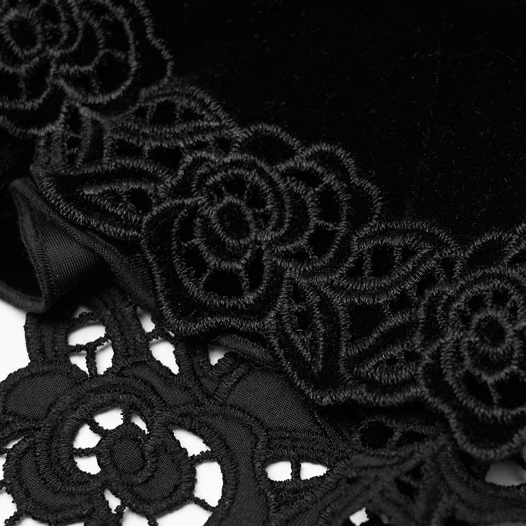 Punk Rave Valonia Corset Black - Kate's Clothing