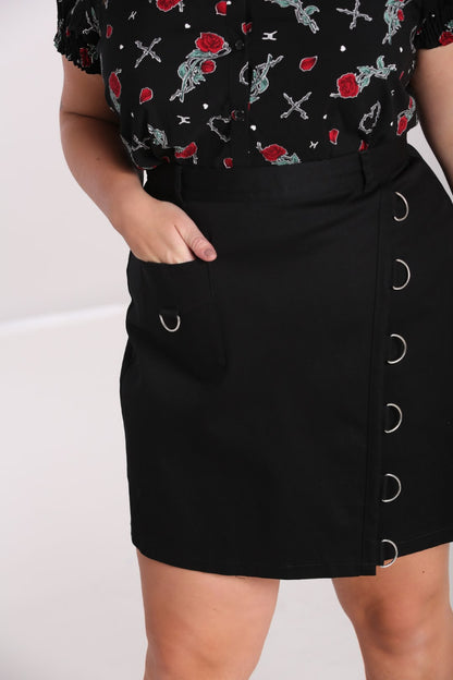 Hell Bunny Tifa Skirt - Kate's Clothing