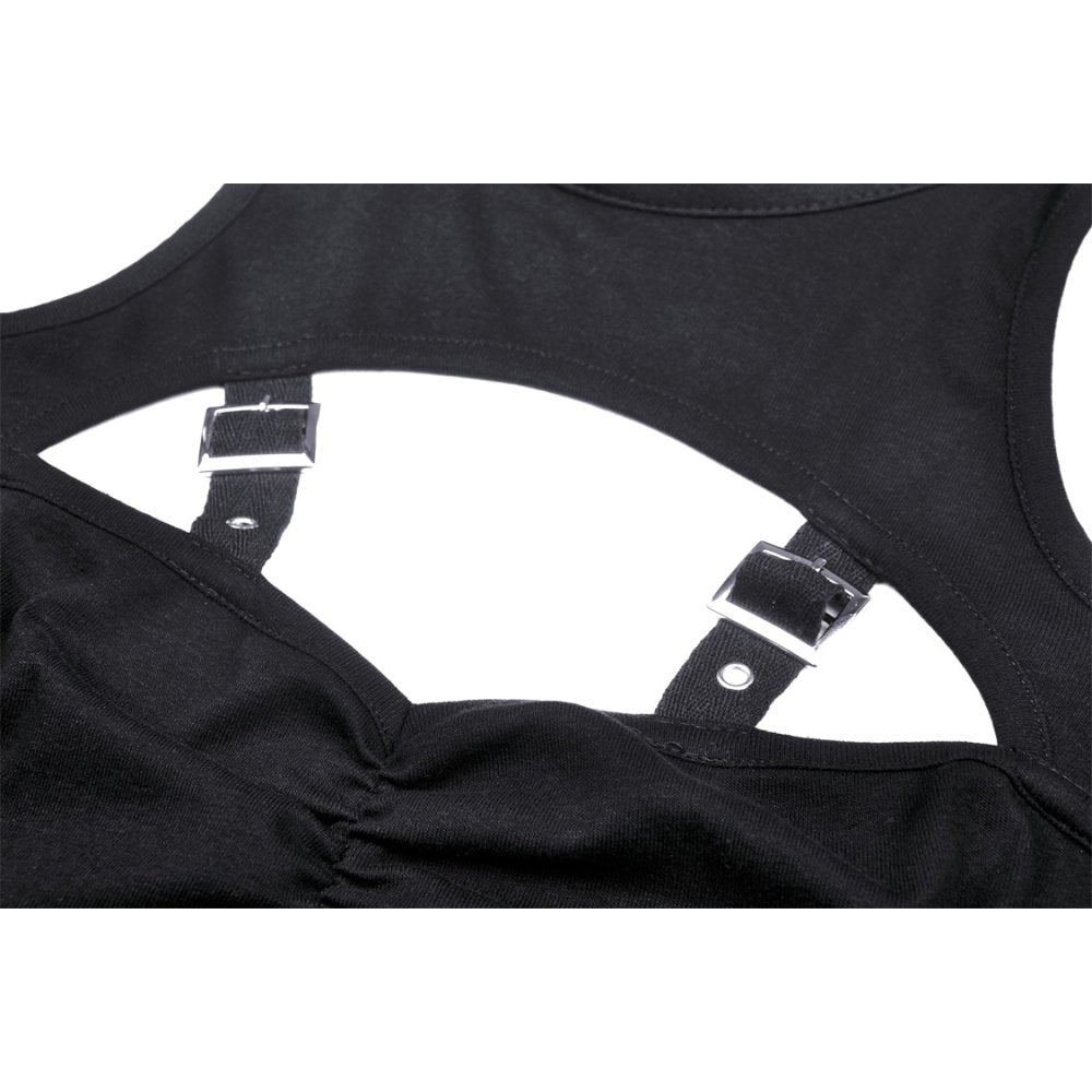 Dark in Love Alice Cold Shoulder Top - Kate's Clothing