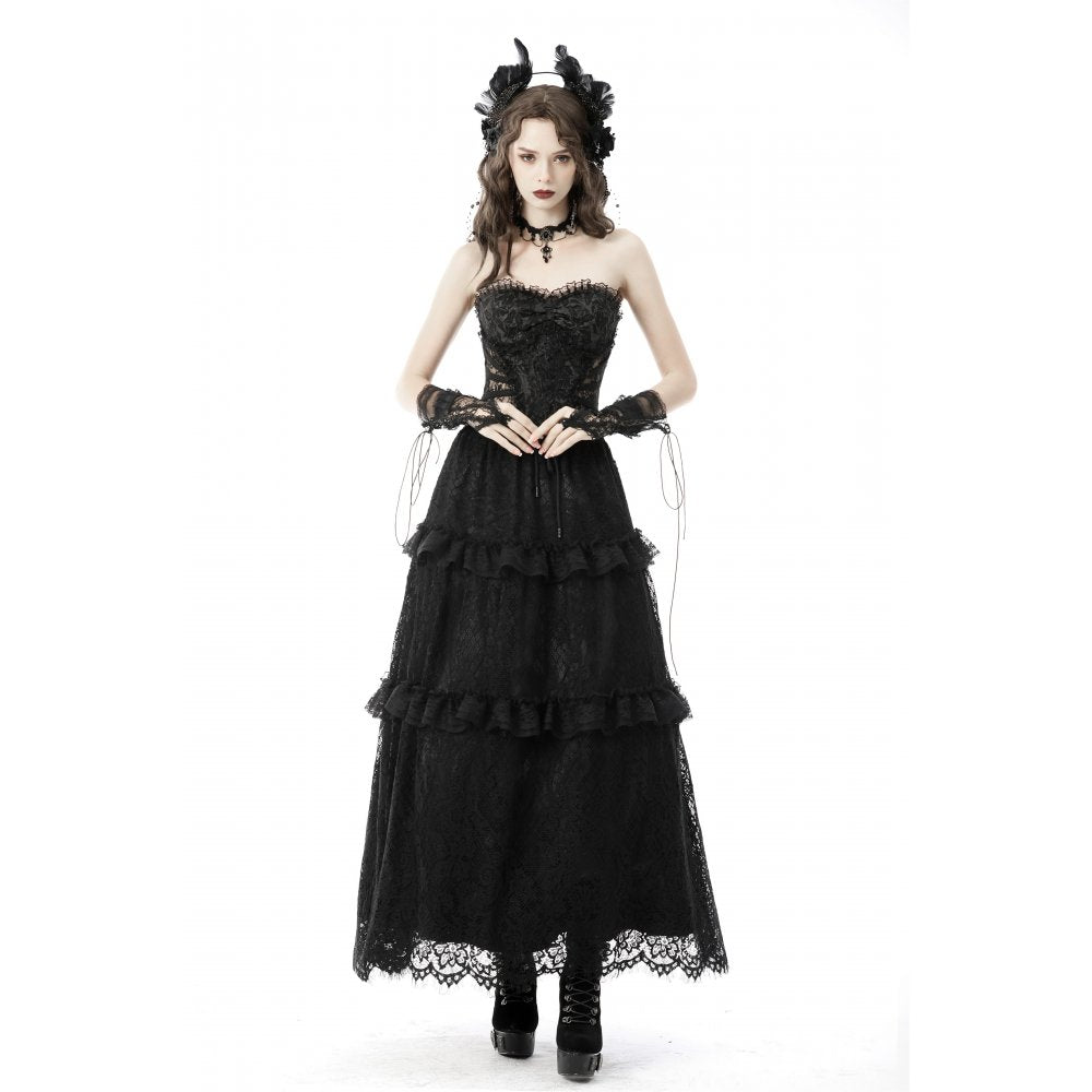 Dark In Love Delilah Maxi Skirt - Kate's Clothing