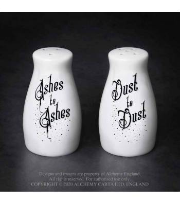 Alchemy Gothic Ashes/Dust Salt & Pepper Set - Kate's Clothing