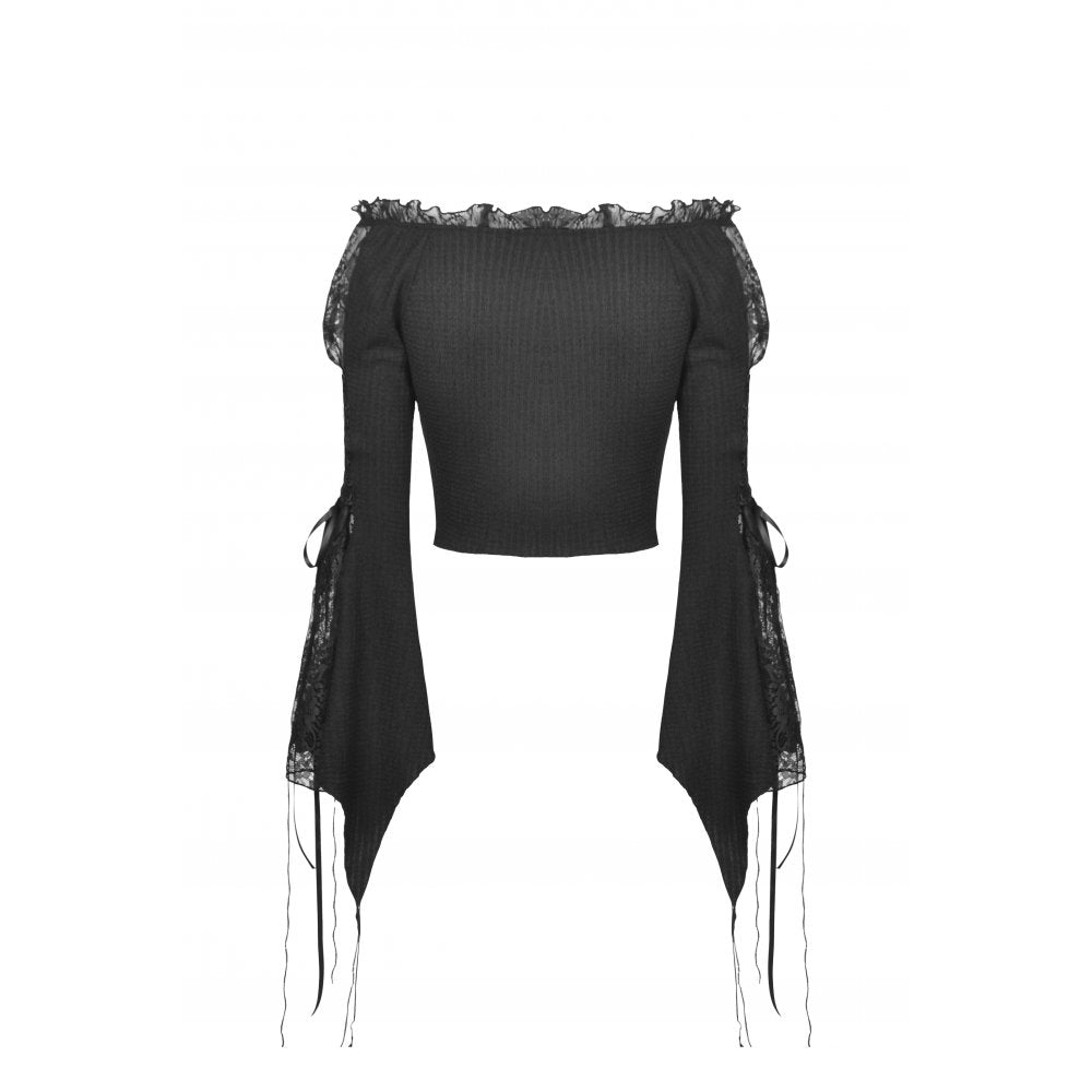 Dark In Love Eithne Tassled Top - Kate's Clothing