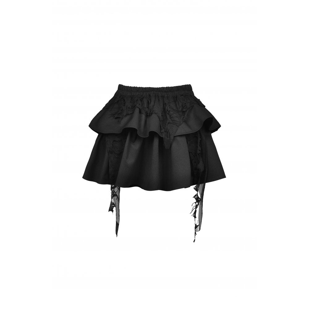 Dark In Love Widow Maker Mini Skirt - Kate's Clothing