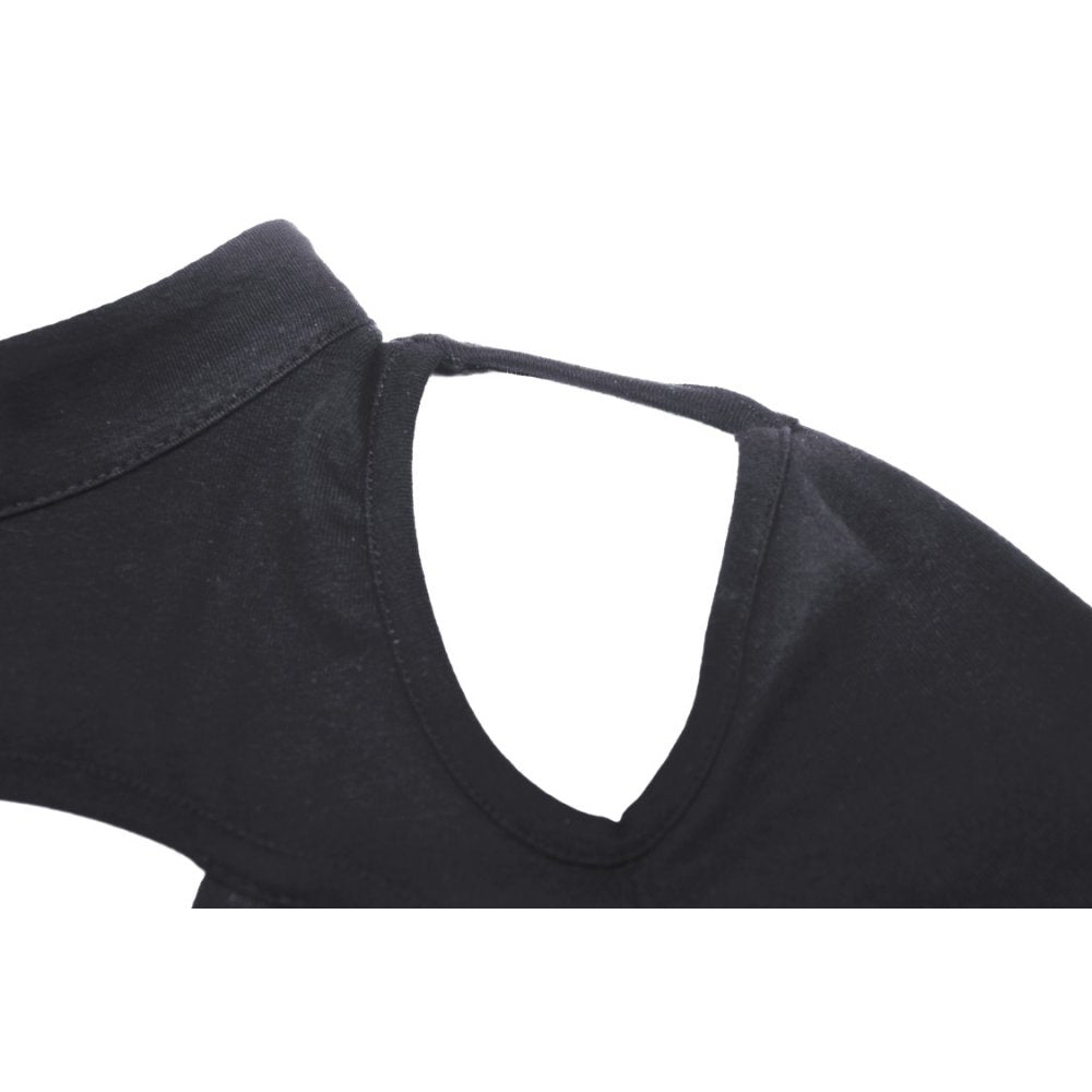 Dark in Love Alice Cold Shoulder Top - Kate's Clothing