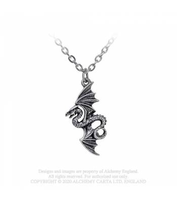 Alchemy Gothic Flight of Airus Pendant - Kate's Clothing