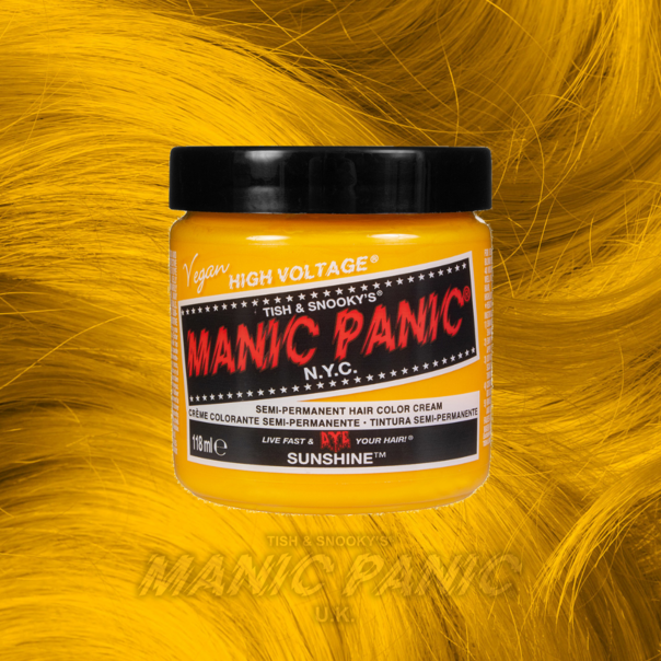 Manic Panic Classic Cream Hair Colour - Sunshine - Kate's Clothing