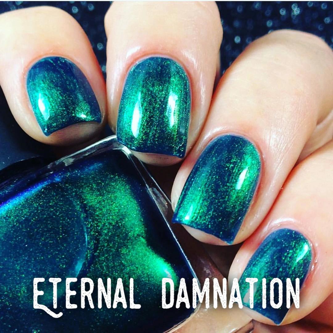 Radioactive Unicorn Eternal Damnation Nail Polish Colour - Kate's Clothing