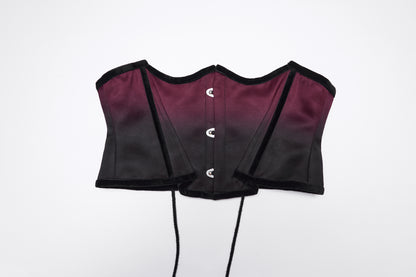 Punk Rave Hestia Bat Gradient Corset