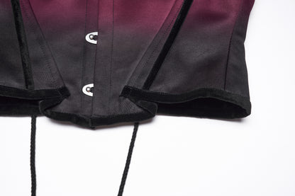 Punk Rave Hestia Bat Gradient Corset