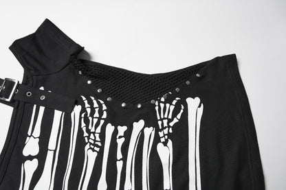 Punk Rave Lilith Skeleton T-shirt