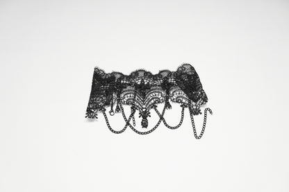 Punk Rave Goth Bat Necklace