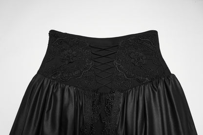 Goth Layered Skirt - Punk Rave Morrigan Forest Skirt
