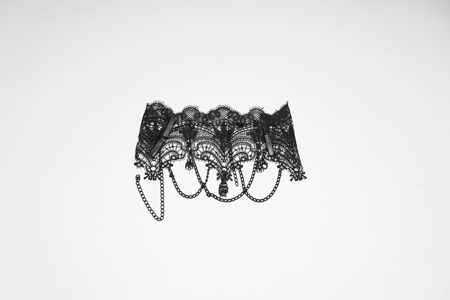 Punk Rave Goth Bat Necklace