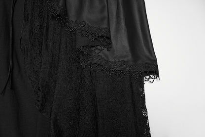 Goth Layered Skirt - Punk Rave Morrigan Forest Skirt