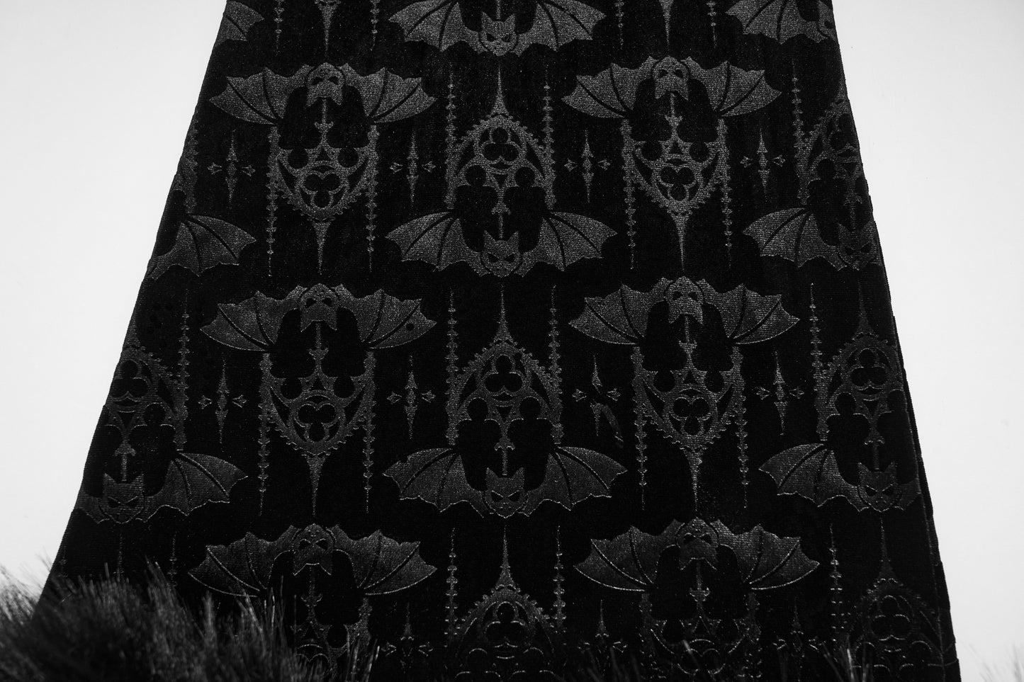Punk Rave Vespera Bat Flared Trousers