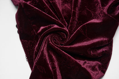 Punk Rave Isolde Embroidered Velvet Leggings