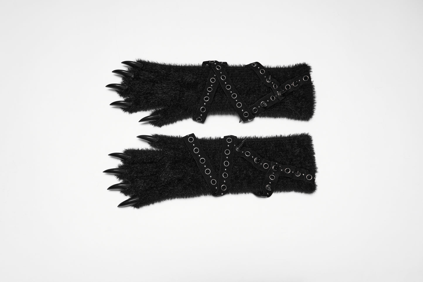 Punk Rave Freya Cat Paw Spike Gloves