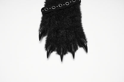 Punk Rave Freya Cat Paw Spike Gloves