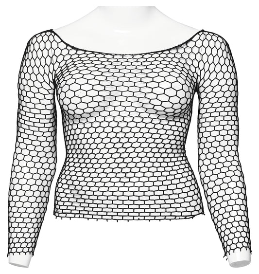 Punk Rave Constance Top Long Sleeve Plus Size Top - Kate's Clothing
