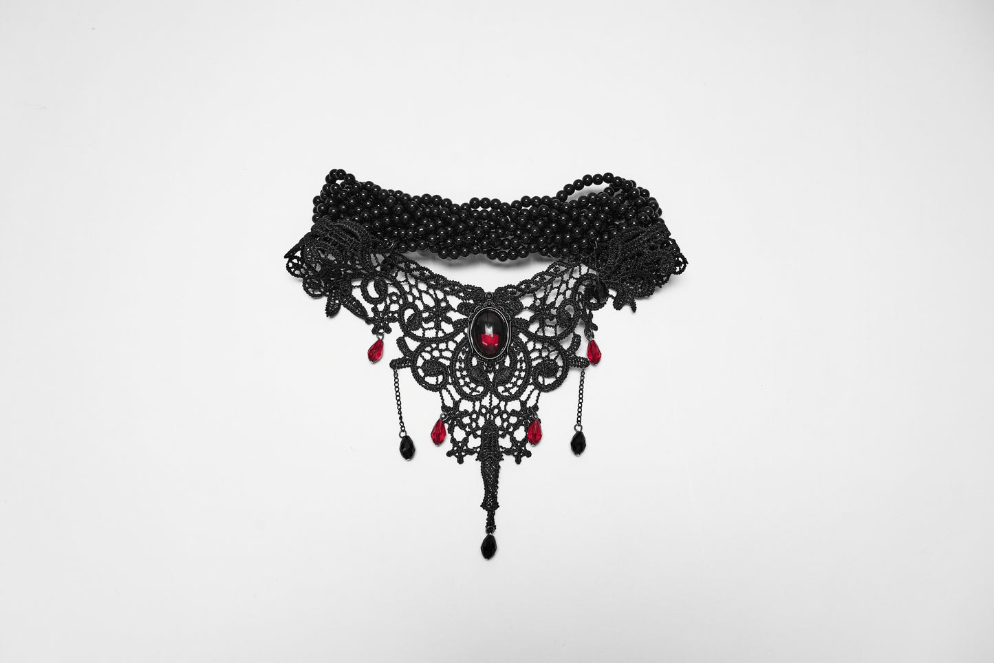 Punk Rave Carmilla Glamorous Goth Lace Choker