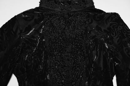 Punk Rave Seraphine Elegant Goth Blouse