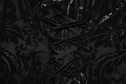 Punk Rave Seraphine Elegant Goth Blouse