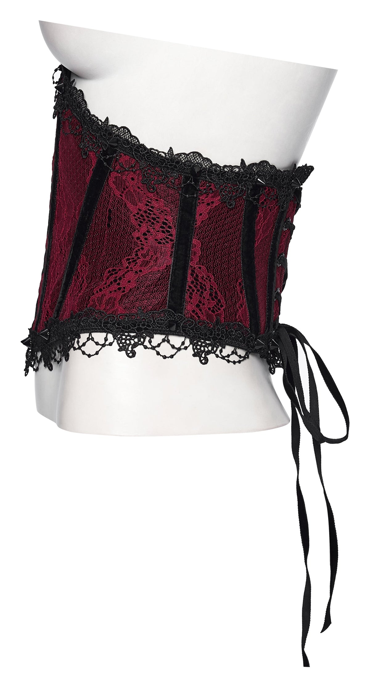 Punk Rave Isolde Gothic Underbust Corset, view 4