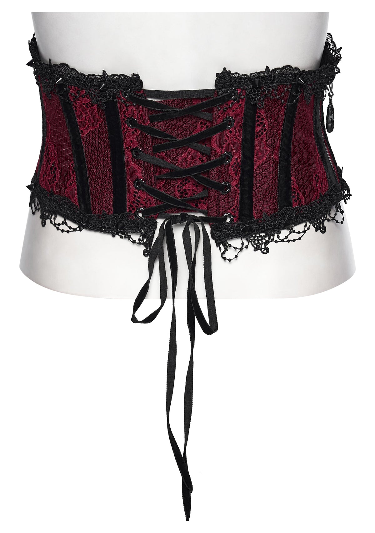 Punk Rave Isolde Gothic Underbust Corset, view 3