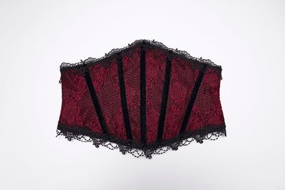 Punk Rave Isolde Gothic Underbust Corset, view 2