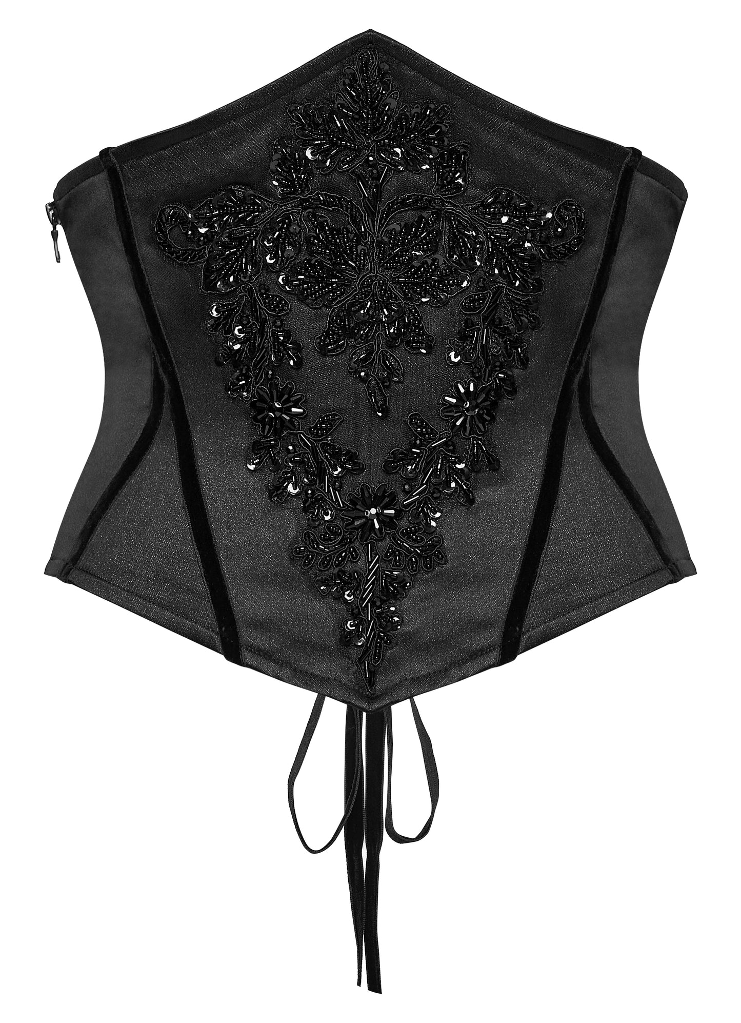 Punk Rave Elspeth Beaded Embroidered Corset