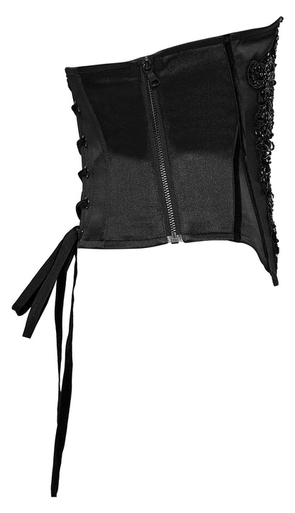 Punk Rave Elspeth Beaded Embroidered Corset