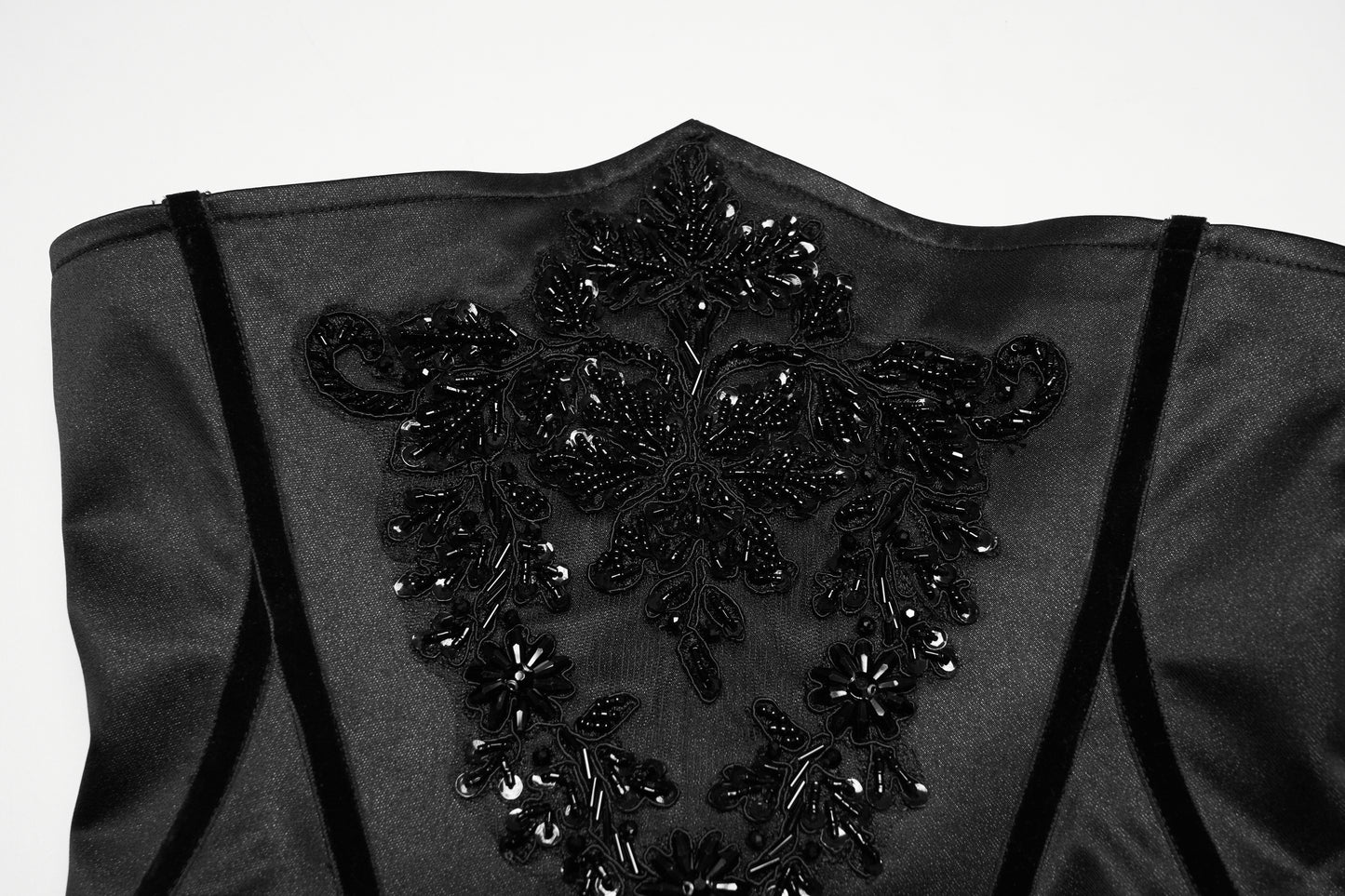 Punk Rave Elspeth Beaded Embroidered Corset