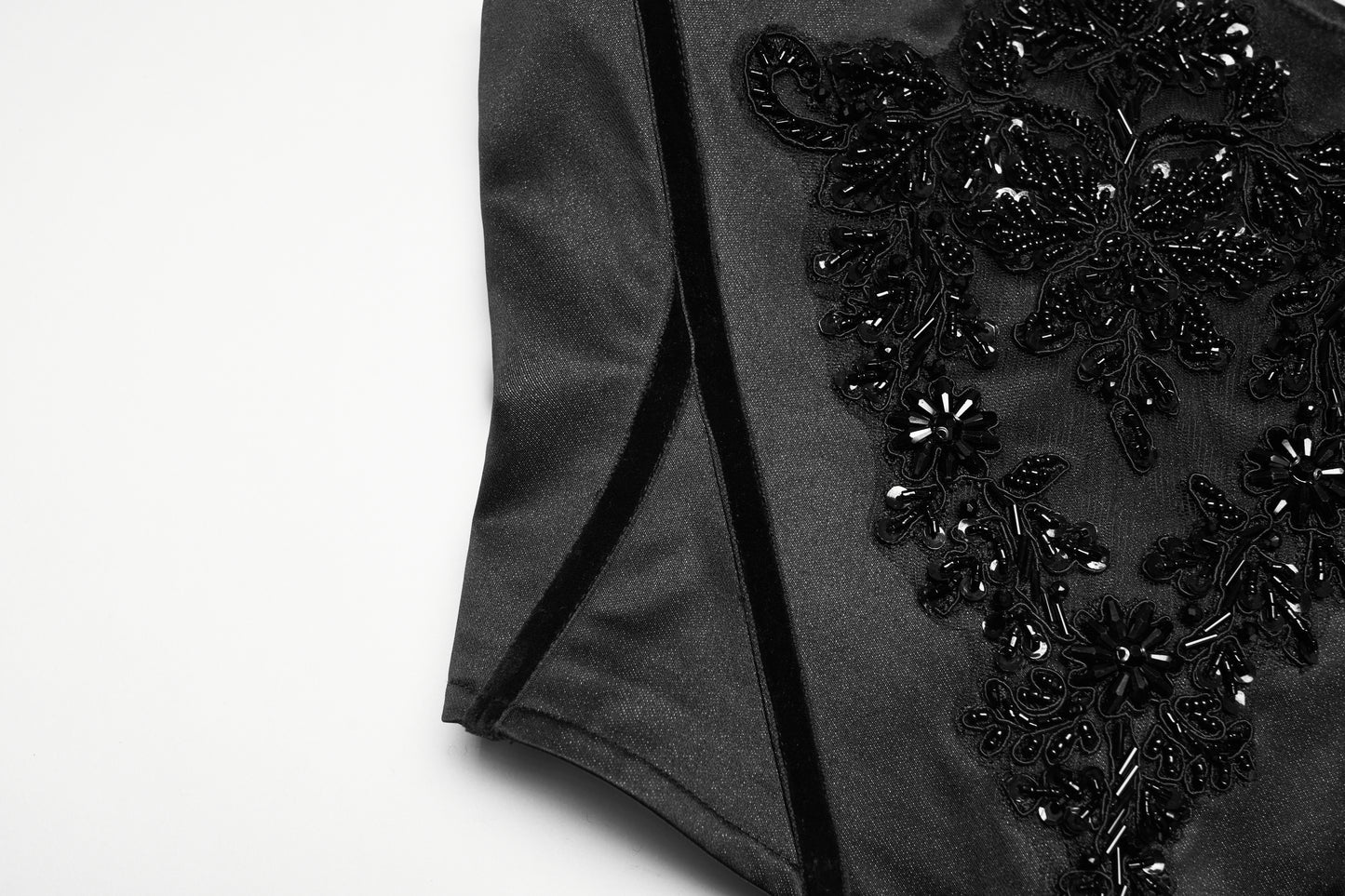 Punk Rave Elspeth Beaded Embroidered Corset