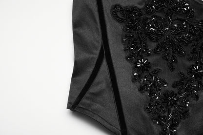 Punk Rave Elspeth Beaded Embroidered Corset