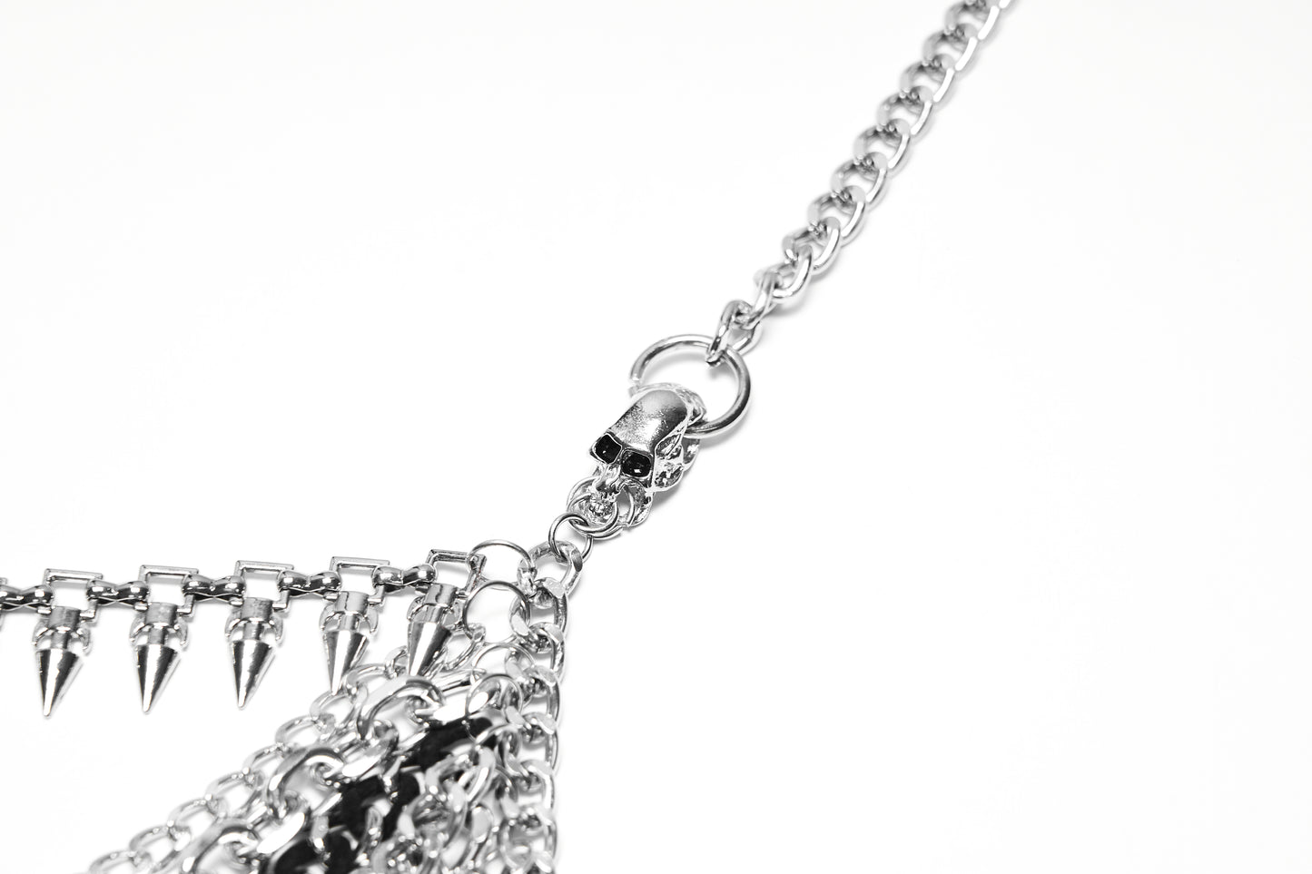 Punk Rave Valeraine Spike Metal Body Chain
