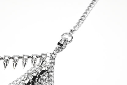 Punk Rave Valeraine Spike Metal Body Chain