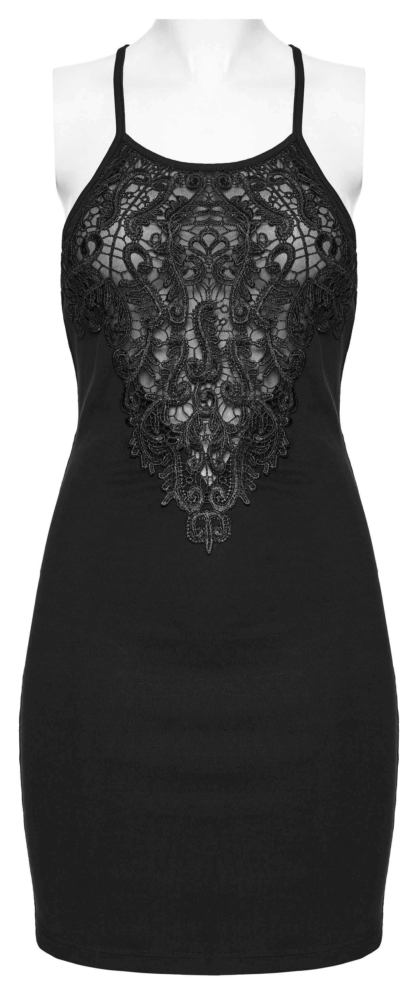 Punk Rave Juliette Goth Slip Dress
