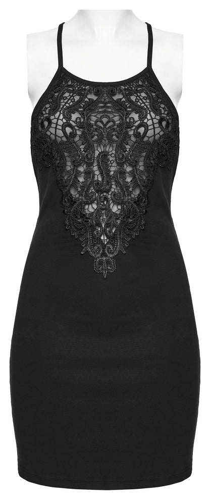Punk Rave Juliette Goth Slip Dress