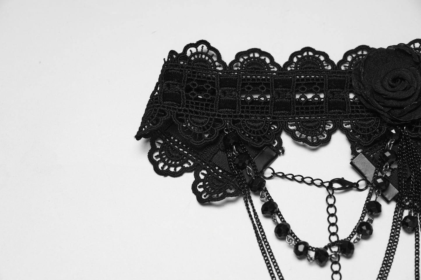 Punk Rave Melinoë Rose Beaded Choker