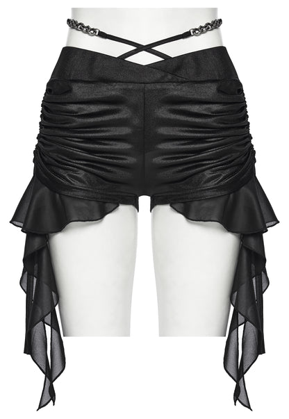 Punk Rave Vespera Chain Shorts