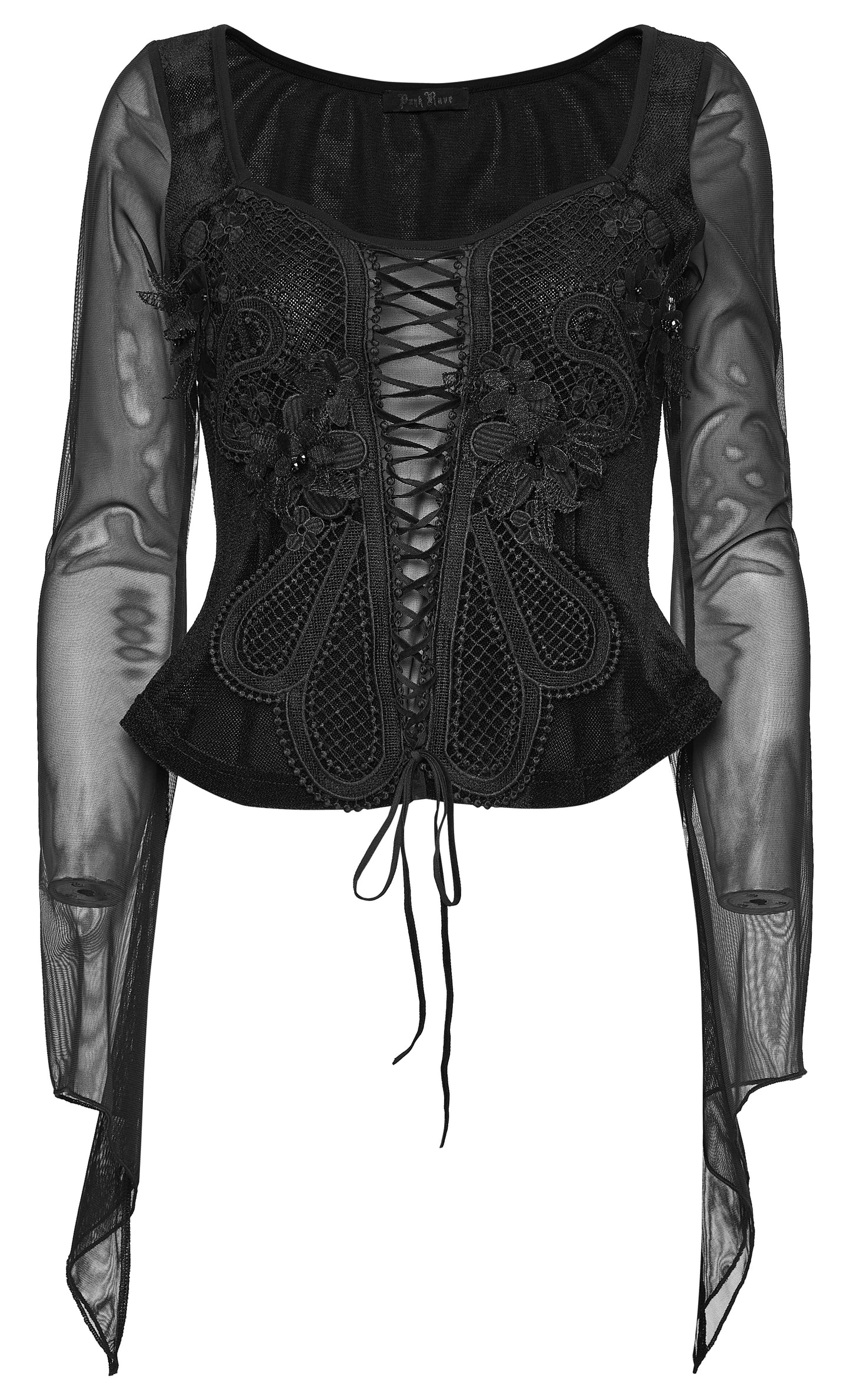 Punk Rave Selene Embroidery Blouse